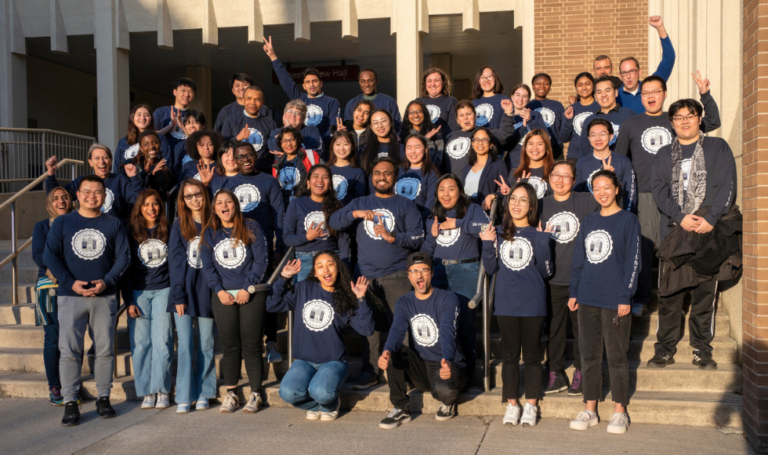 Group of tax squad student volunteers