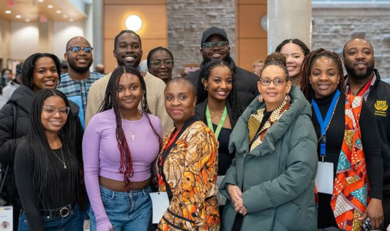 Black Student Success Centre staff team photo.