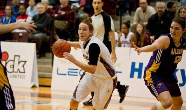 Marauders basketball game.