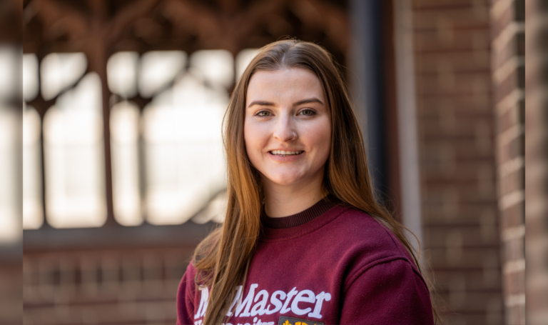 Master's student Nicole