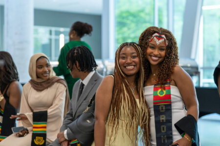 Graduates at Black Excellence Graduate Celebration