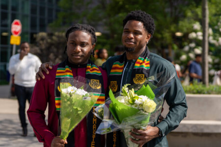 Graduates at Black Excellence Graduate Celebration