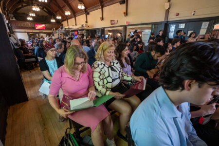 Crowd during Latin American Graduate Celebration